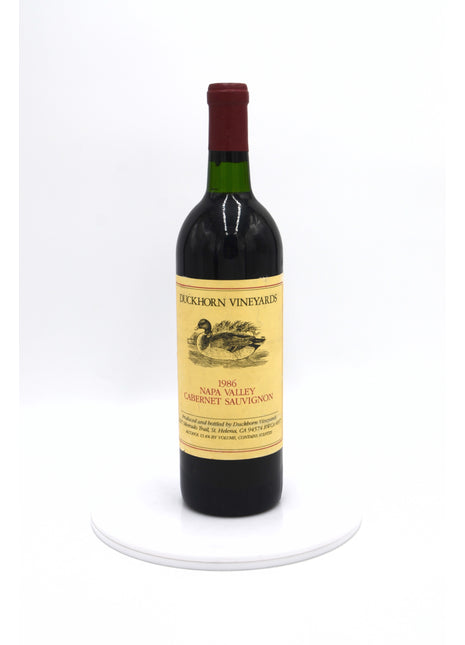1986 Duckhorn Vineyards Cabernet Sauvignon, Napa Valley