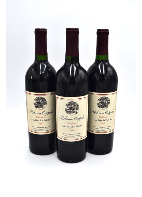 1986 Niebaum-Coppola Rubicon, Rutherford, Napa Valley