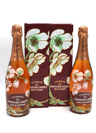 1986 Perrier-Jouët Fleur de Champagne, Cuvee Belle Epoque, Vintage Brut Rose Champagne