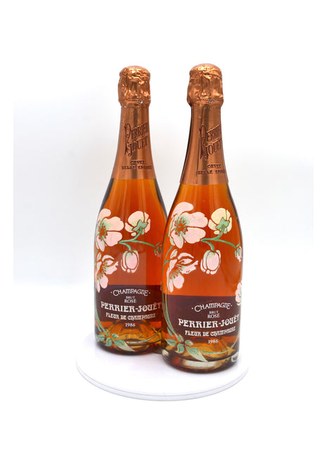 1986 Perrier-Jouët Fleur de Champagne, Cuvee Belle Epoque, Vintage Brut Rose Champagne
