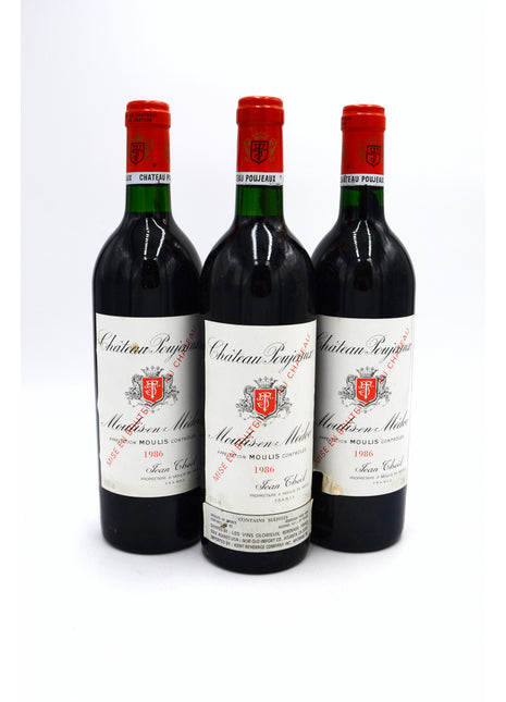 1986 Château Poujeaux, Moulis-en-Medoc