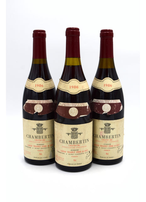 1986 Domaine Louis Trapet Pere & Fils Chambertin, Grand Cru