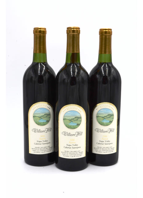 1986 William Hill Reserve Cabernet Sauvignon, Napa Valley