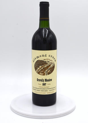 1987 Diamond Creek Cabernet Sauvignon, Gravelly Meadow, Napa Valley