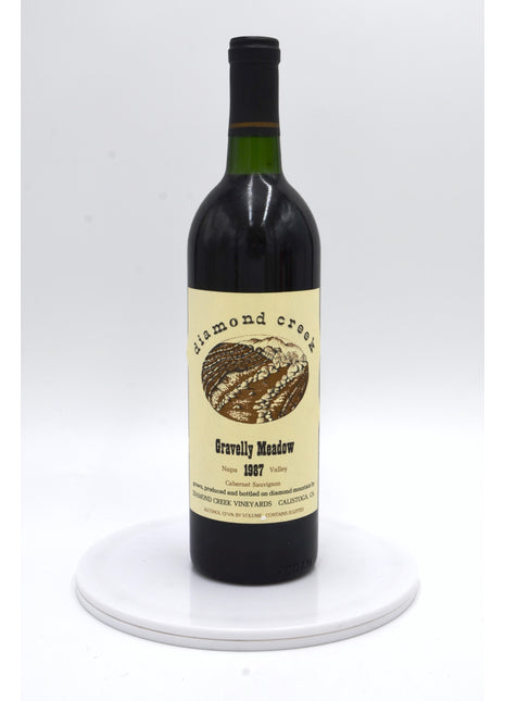 1987 Diamond Creek Cabernet Sauvignon, Gravelly Meadow, Napa Valley