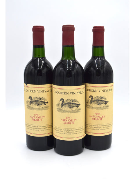 1987 Duckhorn Vineyards Merlot, Napa Valley