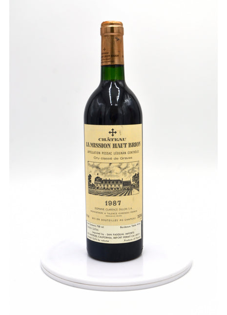 1987 Château La Mission Haut-Brion, Pessac-Leognan