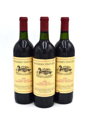 1988 Duckhorn Vineyards Cabernet Sauvignon, Napa Valley