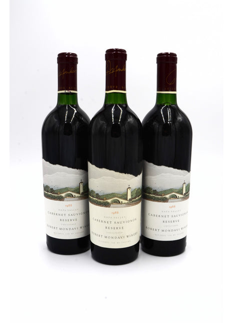 1988 Robert Mondavi Reserve Cabernet Sauvignon, Unfiltered, Napa Valley
