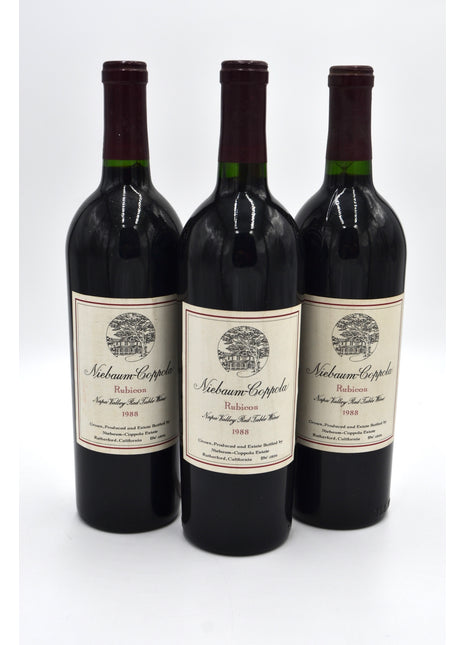 1988 Niebaum-Coppola Rubicon, Rutherford, Napa Valley