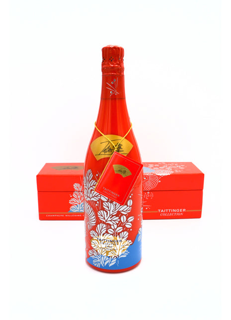 1988 Taittinger Vintage Brut Champagne, Artist Collection (Toshimitsu Imai)