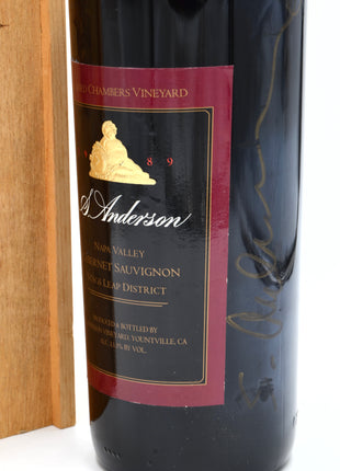 1989 S. Anderson Cabernet Sauvignon, Richard Chambers Vineyard, Stags Leap District, Napa Valley (magnum)