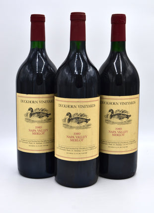 1989 Duckhorn Vineyards Merlot, Napa Valley (magnum)