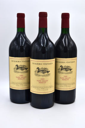 1989 Duckhorn Vineyards Merlot, Napa Valley (magnum)