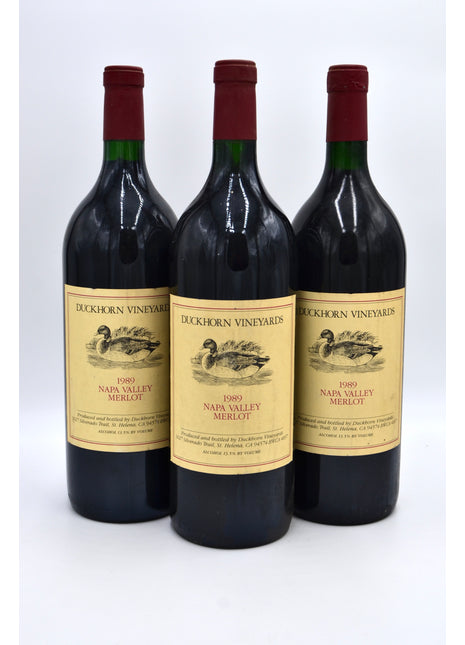 1989 Duckhorn Vineyards Merlot, Napa Valley (magnum)