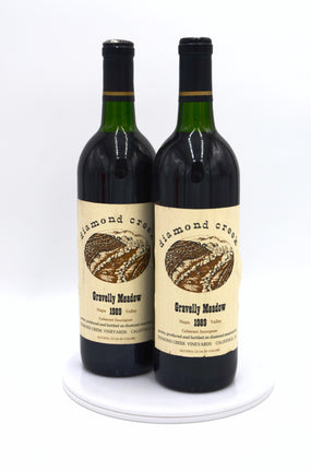 1989 Diamond Creek Cabernet Sauvignon, Gravelly Meadow, Napa Valley