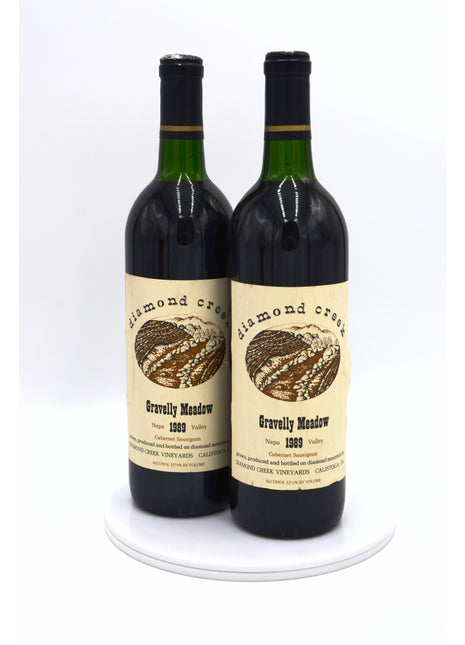 1989 Diamond Creek Cabernet Sauvignon, Gravelly Meadow, Napa Valley