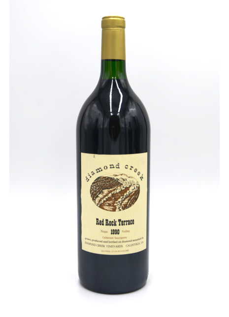 1990 Diamond Creek Cabernet Sauvignon, Red Rock Terrace, Napa Valley (magnum)
