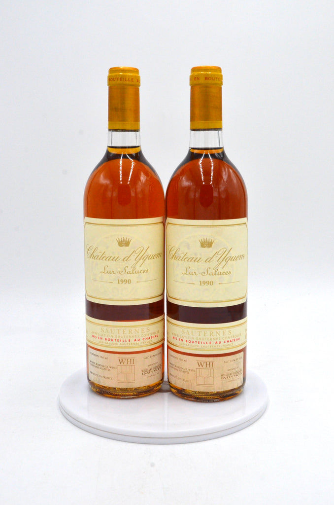 1990 Chateau d'Yquem, Sauternes – Wine Consigners Inc.