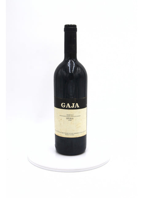 1990 Gaja Barolo, Sperss