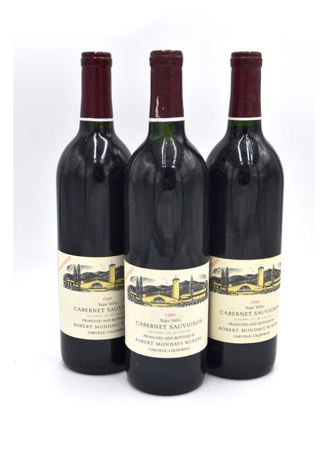 1990 Robert Mondavi Cabernet Sauvignon, Unfiltered, Napa Valley