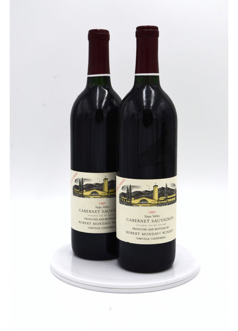 1990 Robert Mondavi Cabernet Sauvignon, Unfiltered, Napa Valley
