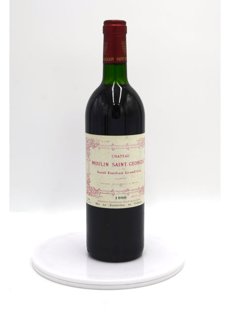 1990 Château Moulin Saint-Georges, St. Emilion