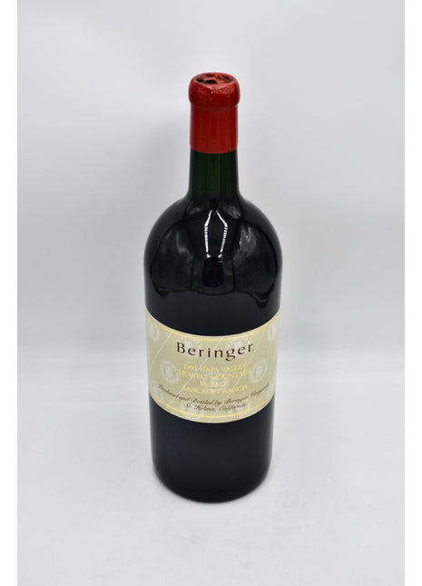 1991 Beringer Vineyards Merlot, Bancroft Ranch, Howell Mountain (double-magnum)