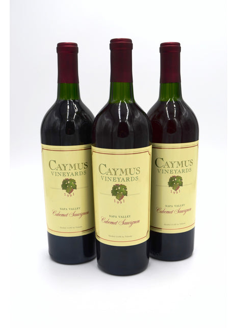 1991 Caymus Cabernet Sauvignon, Rutherford, Napa Valley