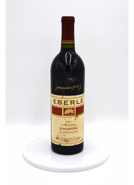 1991 Eberle Winery Zinfandel, Sauret Vineyard, Paso Robles