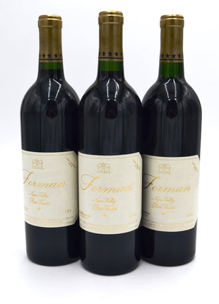 1991 Forman Petit Verdot, Tobias Musgrove Special, Napa Valley