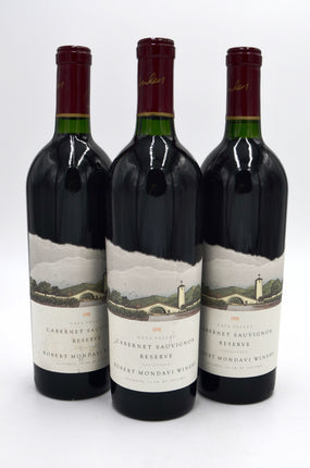 1991 Robert Mondavi Reserve Cabernet Sauvignon, Unfiltered, Napa Valley