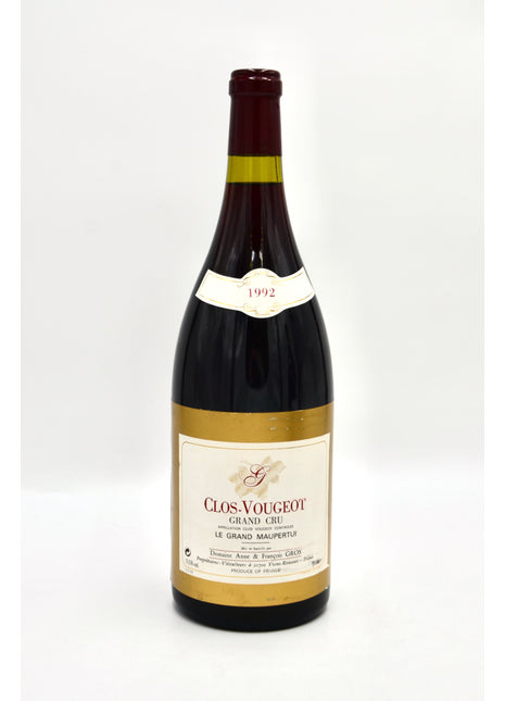 1992 Domaine Anne & Francois Gros Clos-Vougeot, Le Grand Maupertui, Grand Cru (magnum)