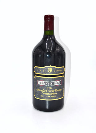 1992 Rodney Strong Cabernet Sauvignon, Alexander's Crown Vineyard, Alexander Valley, Northern Sonoma (double-magnum)