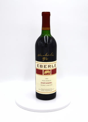 1992 Eberle Winery Zinfandel, Sauret Vineyard, Paso Robles