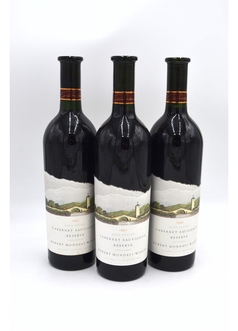 1992 Robert Mondavi Reserve Cabernet Sauvignon, Unfiltered, Napa Valley