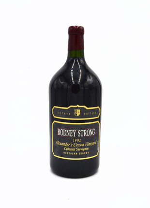 1992 Rodney Strong Cabernet Sauvignon, Alexander's Crown Vineyard, Alexander Valley, Northern Sonoma (double-magnum)