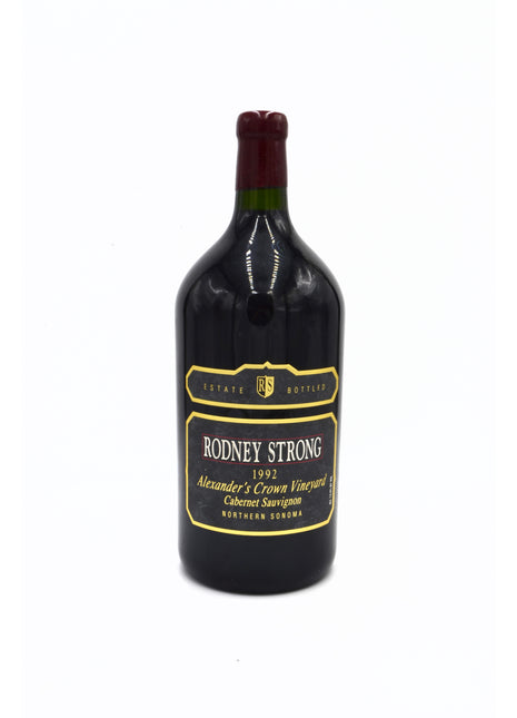 1992 Rodney Strong Cabernet Sauvignon, Alexander's Crown Vineyard, Alexander Valley, Northern Sonoma (double-magnum)