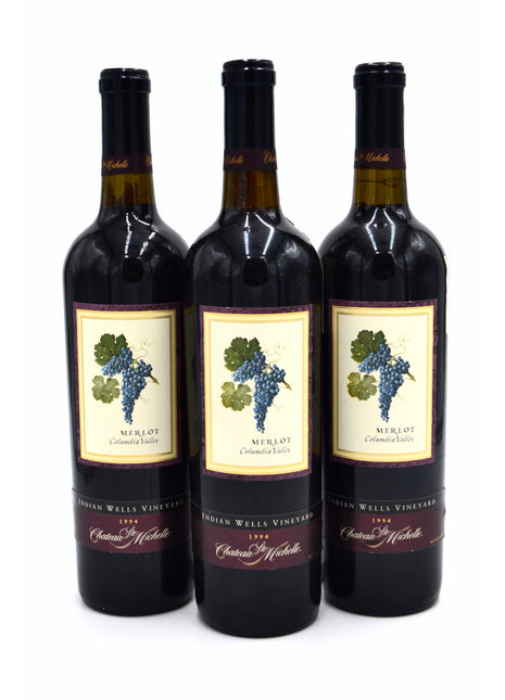 1994 Château Ste. Michelle Merlot, Indian Wells Vineyard, Columbia Valley, Washington