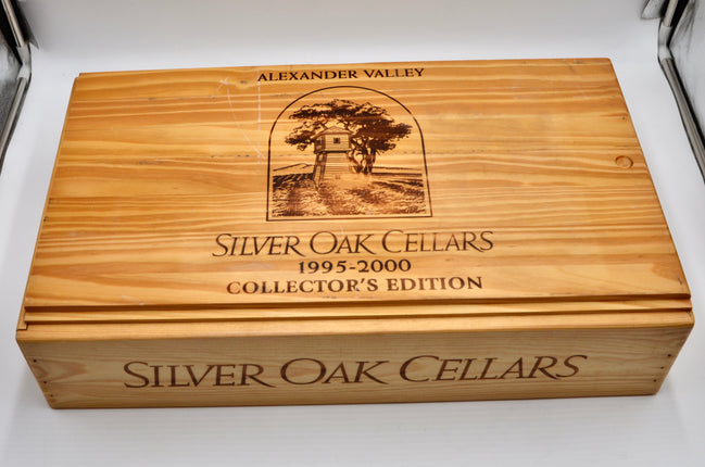 1995-2000 Silver Oak Cabernet Sauvignon, Alexander Valley [Collector's Edition Vertical of 6 btls] (1995, 1996, 1997, 1998, 1999, 2000)