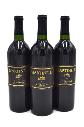 1995 Martinelli Zinfandel, Jackass Vineyard, Russian River Valley, Sonoma County