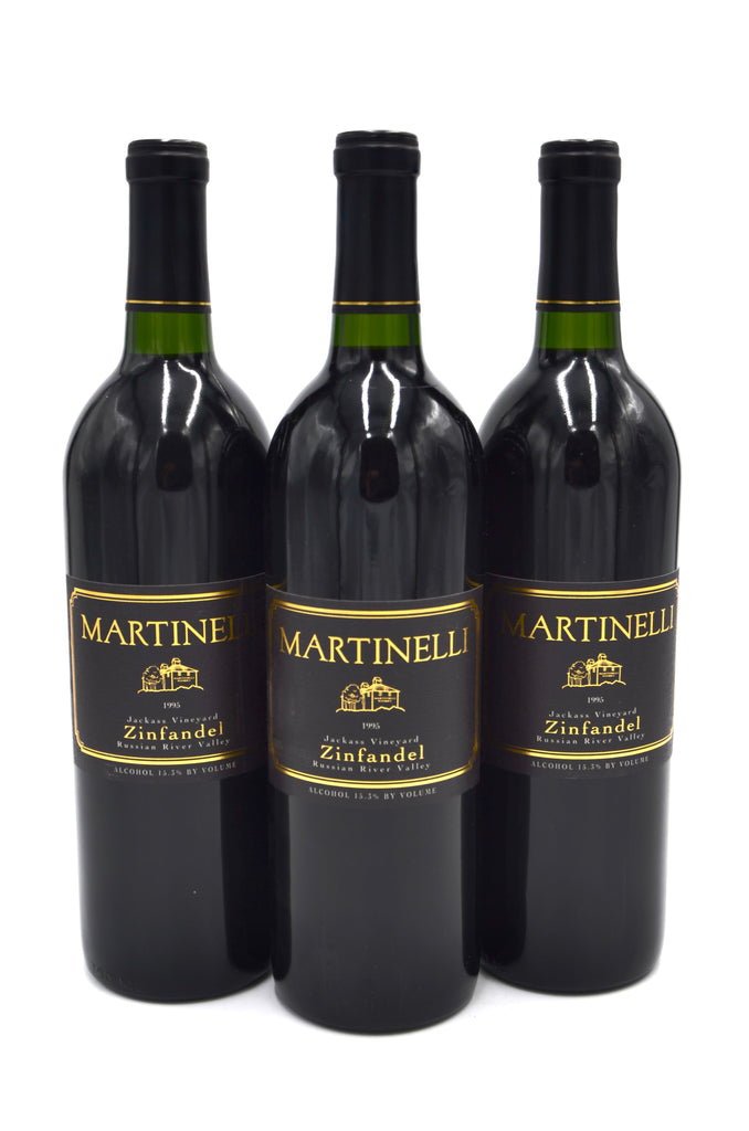 1995 Martinelli Zinfandel, Jackass Vineyard, Russian River Valley