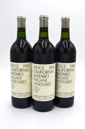 1995 Ridge Vineyards Mataro, Pagani Vineyard, Sonoma Valley