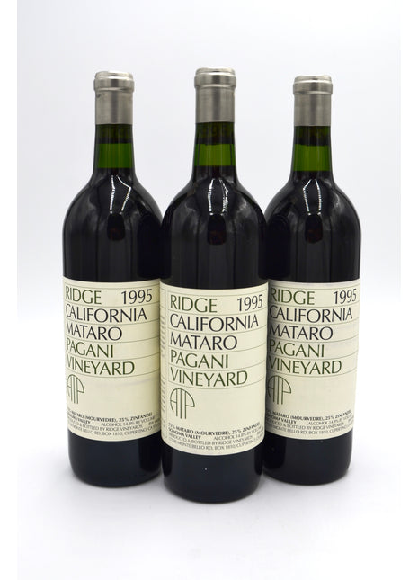 1995 Ridge Vineyards Mataro, Pagani Vineyard, Sonoma Valley