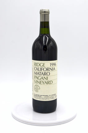 1996 Ridge Vineyards Mataro, Pagani Vineyard, Sonoma Valley