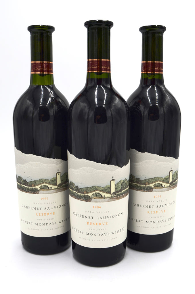 1996 Robert Mondavi Reserve Cabernet Sauvignon, Unfiltered, Napa