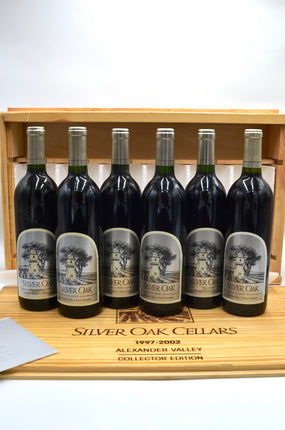 1997-2002 Silver Oak Cabernet Sauvignon, Alexander Valley [Collector's Edition Vertical of 6 btls] (1997, 1998, 1999, 2000, 2001, 2002)