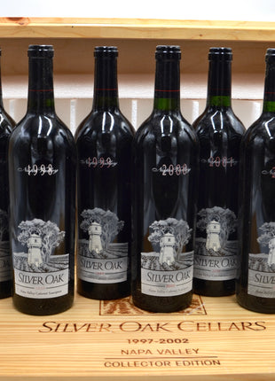 1997-2002 Silver Oak Cabernet Sauvignon, Napa Valley [Collector's Edition Vertical of 6 btls] (1997, 1998, 1999, 2000, 2001, 2002)