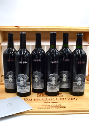 1997-2002 Silver Oak Cabernet Sauvignon, Napa Valley [Collector's Edition Vertical of 6 btls] (1997, 1998, 1999, 2000, 2001, 2002)