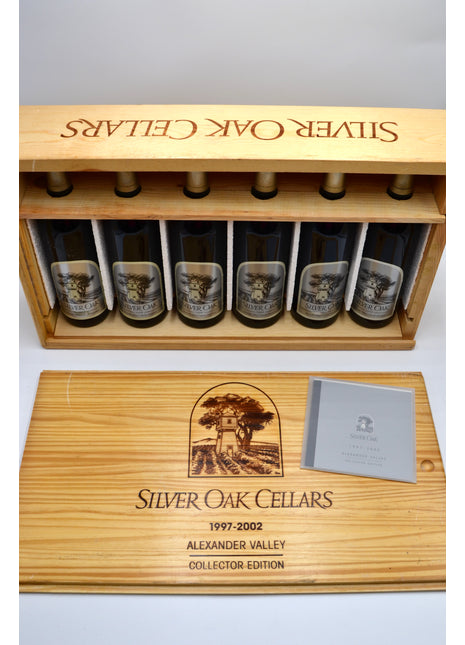 1997-2002 Silver Oak Cabernet Sauvignon, Alexander Valley [Collector's Edition Vertical of 6 btls] (1997, 1998, 1999, 2000, 2001, 2002)